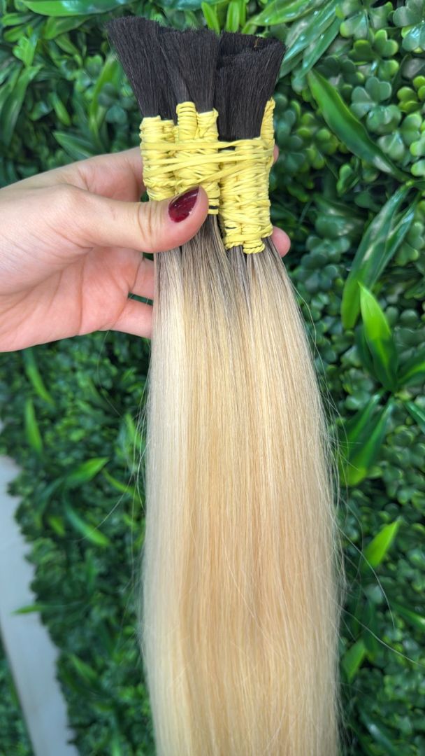 Cabelo Brasileiro Loiro Premium 50 cm