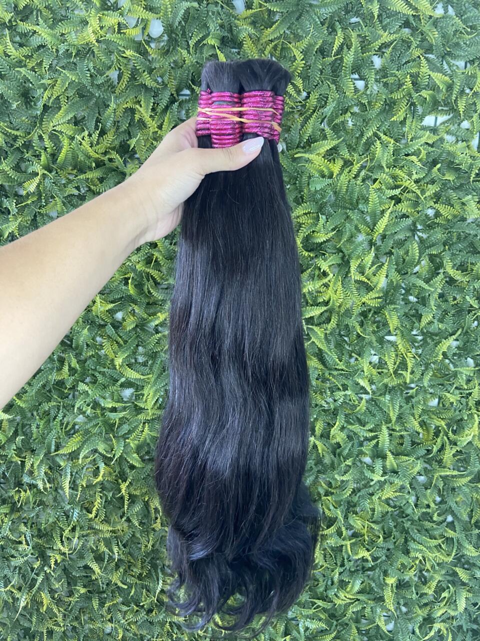 Cabelo Indiano Liga Rosa 55 cm