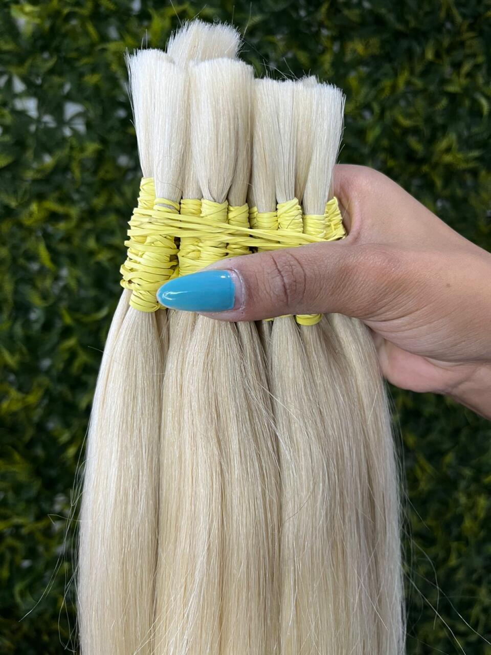 Cabelo Indonésio todo Loiro 65 cm