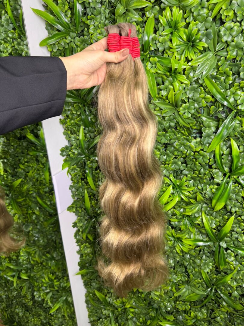 Cabelo Loiro Escuro Vietnã 75 cm