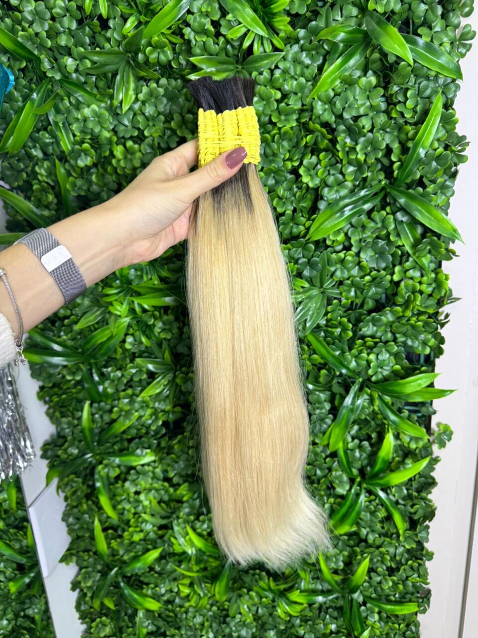 Cabelo Loiro Premium 50 cm Brasileiro