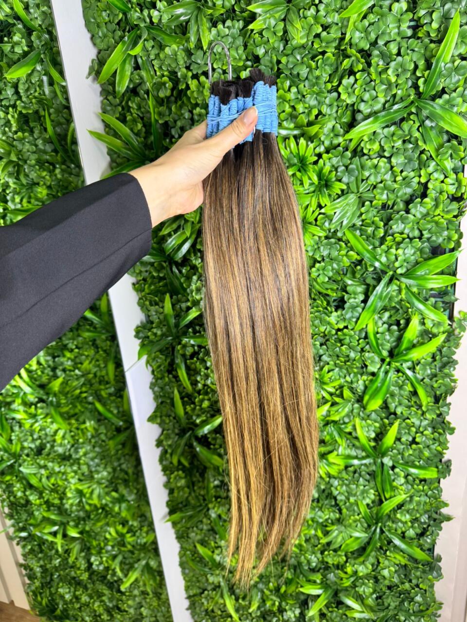 Cabelo Morena Iluminada Vietnã 65 cm Liso